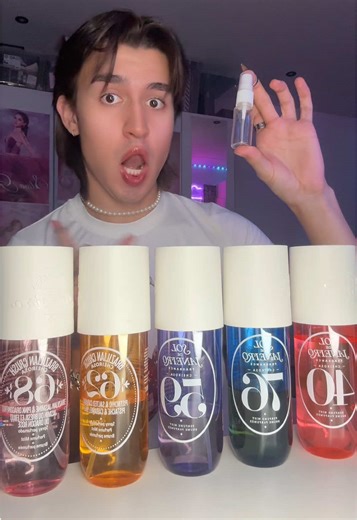 mixing all my sol de janeiro sprays together #perfumetok #soldejaneiro #fragrances @Sol de Janeiro