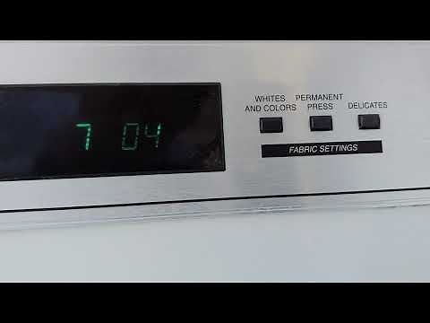 Set the number of minutes for a dryer cycle MDE16 MDE17