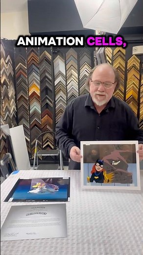 Framing Real Animation Cels from Animaniacs + Signed Cartoon Art