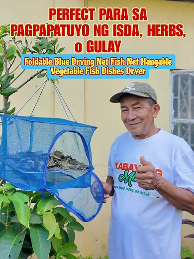 Ang foldable drying net ay isa sa mga pinaka-handy na gamit sa garden at bahay lalo na kung mahilig kang magpatuyo ng mga dahon, herbs, o buto ng halaman. 🌬️ Air-dry champion Ang foldable drying net ay may layers ng mesh na nagpapadaloy ng hangin sa lahat ng direksyon kaya pantay ang pagkatuyo ng mga dahon o buto, at hindi nag-a-amag. ☀️ Space-saver at portable Dahil natutupi at nasasabit, madali mo itong ilagay sa terrace, bakuran, o kahit sa loob ng bahay. Kapag tapos na, tiklopin lang at wal