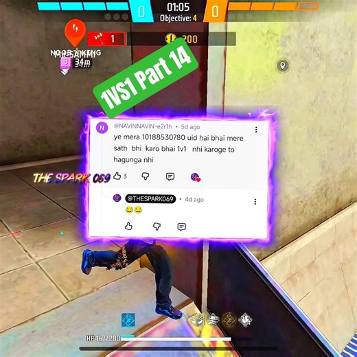 1 vs 1 Challange Part 14 🔥