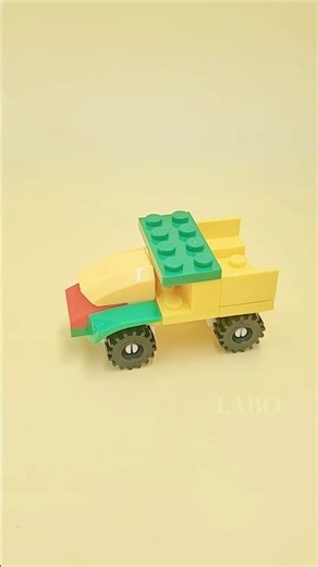 LEGO Truck Build 🚚 | Simple Build, Awesome Look! #shorts
