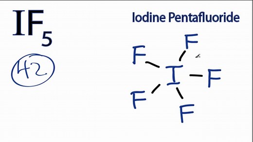 Lewis Structure for IF5