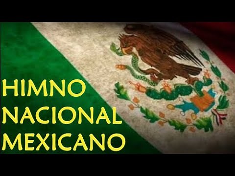 Himno Nacional Mexicano oficial con letra transmitido en radio y tv