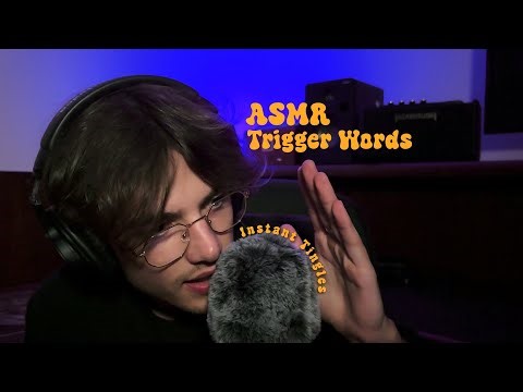 ASMR Trigger Words 💬 + Fluffy Mic 👂💤 | Instant Tingles & Deep Sleep