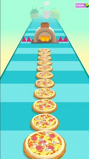 Pizza 🍕🍕 Run Gameplay No-73454 #pizzarun3d #games #crossbowpsk #gaming