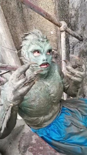 Ultraman fights monsters #shortdrama #shortplay #shorts #behindthescenes