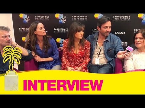Interview des acteurs des Mystères de l'Amour - CANNESERIES