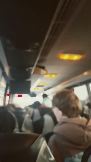 On the charter bus✌️🫩