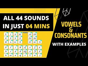 How to pronounce All 44 Sounds of English with Symbols And Examples