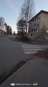 kotiin tulossa kaupasta ja pieni testi Osmo 4 #rovaniemi
