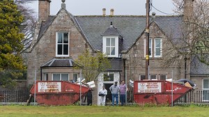 Huge cannabis farm found in Scots village manse after church building set ablaze