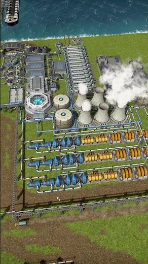 Nuclear and Coal Power Setup | Captain of Industry