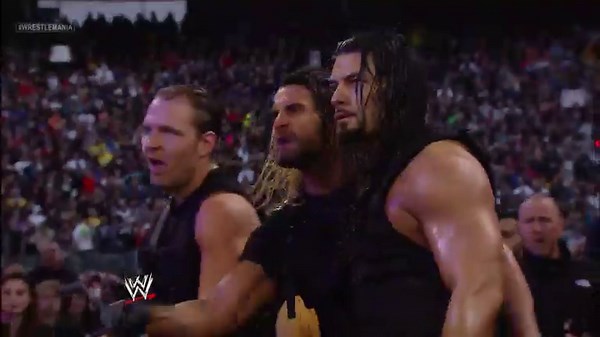 The Shield makes their entrance at MetLife Stadium: WrestleMania 29