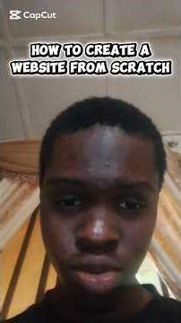 how to create a website from scratch in 3 min.