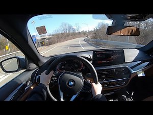 2021 BMW 530i XDrive POV Test Drive - Beyond Comfortable!