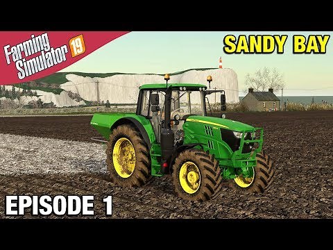 AMAZING NEW MAP! Farming Simulator 19 Timelapse - Sandy Bay Seasons FS19 Ep 1