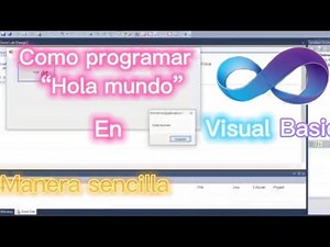 Como programar "Hola mundo" en Visual Basic