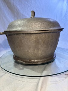 Vintage Guardian Service Hammered Aluminum Round Pan - Etsy