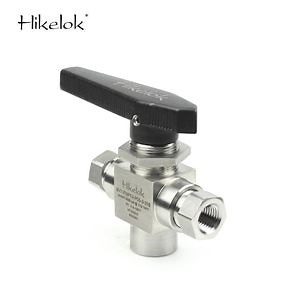 [Hot Item] 10000psi NPT Thread 3-Way Gun Valve CNG High Pressure Dispenser Ball Valve