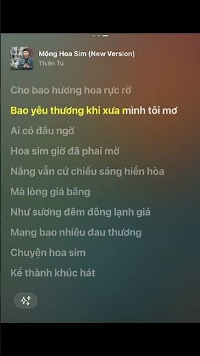 Mộng Hoa Sim ( New Version ) - Thiên Tú | Zing MP3