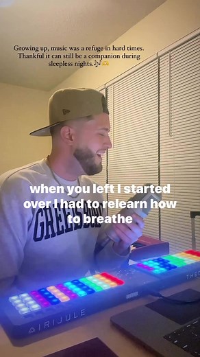 Growing up, music was a refuge. Thankful it can still be a companion during sleepless nights. 🎶🫶 #LearnToBreathe #SleeplessNights #MattHaughey #MarianneBeaulieu #Cover