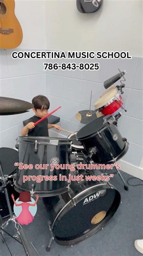 Concertina Music School on Instagram: "With dedication, guidance, and passion, every beat brings them closer to their musical dreams. 📞 Call to action: Sign up today for drum and music classes at Concertina Music School — let your child’s rhythm shine! #ConcertinaMusicSchool #DrumLessons #YoungDrummers #MusicClasses #LearnToPlayDrums #HappyHeartsMusicalMinds #MusicalJourney #MusicForKids #FutureMusician #DrumPractice #MusicEducation #CreativeKids #InspireThroughMusic #MusicIsLife #PassionAndPra
