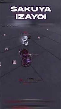 UPDATE : SAKUYA IZAYOI in a TOUHOU BATTLEGROUNDS ! (gensokyo battlegrounds) #fyp #shorts #roblox