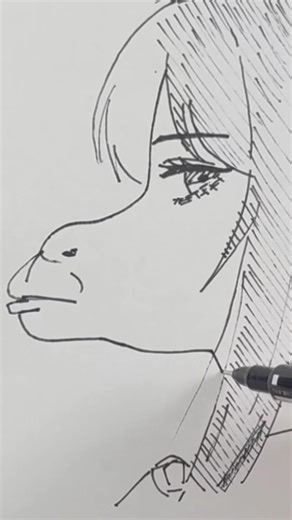 Drawing Ado in the Strangest Way Possible! #Ado #tsusshisbrush