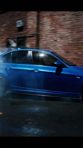 BMW E90 Night Drift: Urban Precision