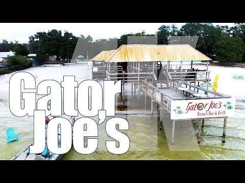 Gator Joe's on Lake Weir by Drone [4K]