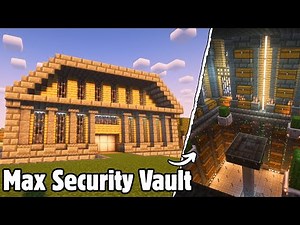 SImple & Secure STORAGE ROOM Tutorial in Minecraft