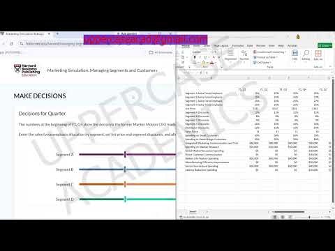How to Get 90%+ on Marketing Simulation: Managing Segments & Customers