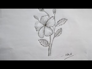 CARA MUDAH_ MELUKIS BUNGA RAYA / EASIEST WAY TO PAINT HIBISCUS FLOWER