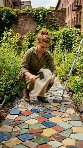 From Overgrown Mess to Vibrant Oasis: An Urban Garden Path Transformation