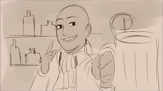 动画版Aaron Burr, Sir -- Hamilton