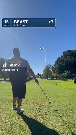 Breaking 80 Series! Hole 15 at El Dorado Golf course in Long Beach, CA. #golfer #golfing #playaholewithme #golftiktok #BEASTGolf