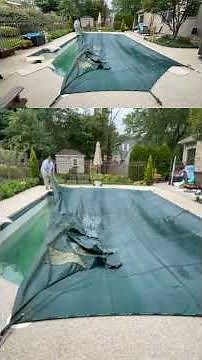 Step 6 - How to Install Your Pool Cover by Yourself - One Person Job Made Easy!