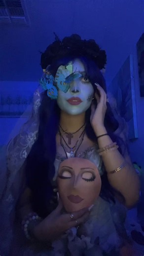 Creative Makeup Inspired by Corpse Bride