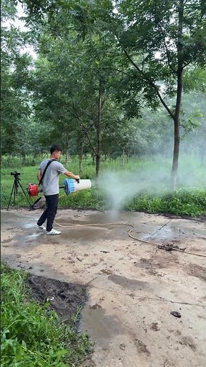 mini hand hold wind blast orange tree atomizer gun