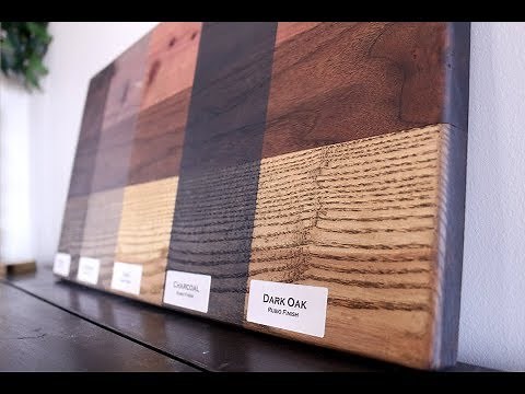 Rubio Monocoat Finish Sample - Stain and Seal in 1 Coat