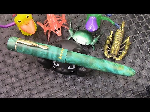 Asvine C2000 Stabilized Wood Fountain Pen Review