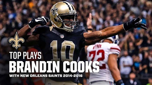 Highlights: Brandin Cooks’ Top Plays with New Orleans Saints (2014-2016)
