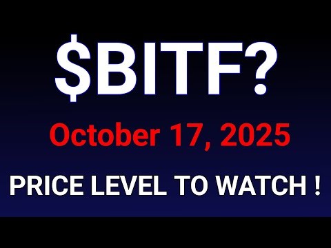 BITF Stock (Bitfarms Ltd.) BITF Stock Technical Analysis | October 17, 2025