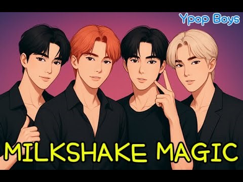MILKSHAKE MAGIC_It can have that retro diner vibe mixed with sparkly K-pop energy!