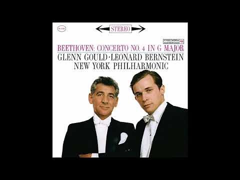 Beethoven Piano Concerto No. 4 – Glenn Gould, New York Philharmonic Orchestra, Bernstein (1961/2015)