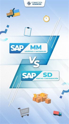 SAP SD vs SAP MM: ¡No son lo mismo (y entenderlo marca la diferencia)! ⚙️📊 Si estás empezando en SAP, es normal confundir estos módulos. Ambos trabajan juntos dentro del flujo empresarial, pero cumplen roles distintos. 👇 💼 SAP SD impulsa las ventas: Pedidos, entregas y facturación. 📦 SAP MM sostiene la operación: Compras, proveedores e inventarios. Uno mueve los ingresos, el otro asegura los recursos. Dominar esta diferencia es el primer paso para construir una base sólida en SAP y crecer pr