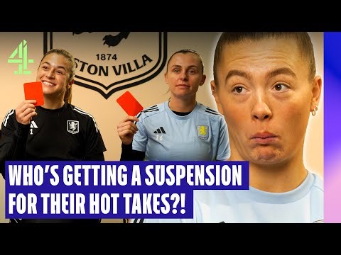 Aston Villa Women Play Red Card, Yellow Card, Play On | Women's FA Cup | Channel 4 Sport