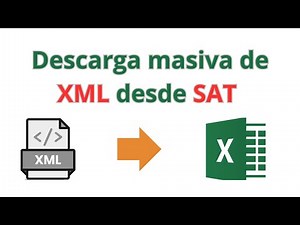 Bulk download of XML from the SAT portal and conversion to Excel