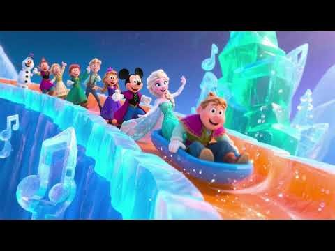 Ice Slide Fun with Elsa ❄️ | Magical Winter Adventure!